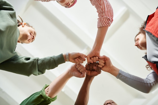 people-in-circle-formation-doing-fist-bump 
We need Collaboration and communication to lead a fulfilling life.