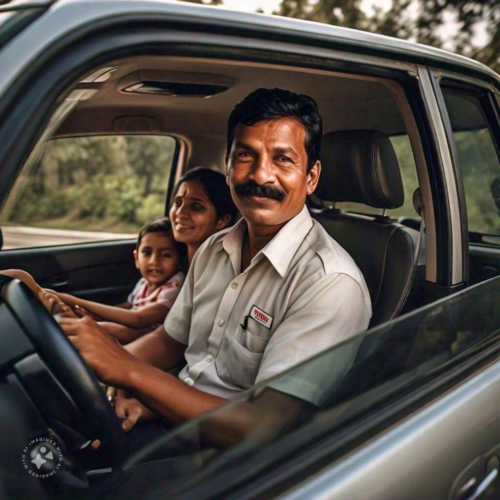An indian driver smiling... छोटे-छोटे ईमानदार सच, एक बड़े झूठ पर भारी। souls of patna, city tales by Gaurav Sinha