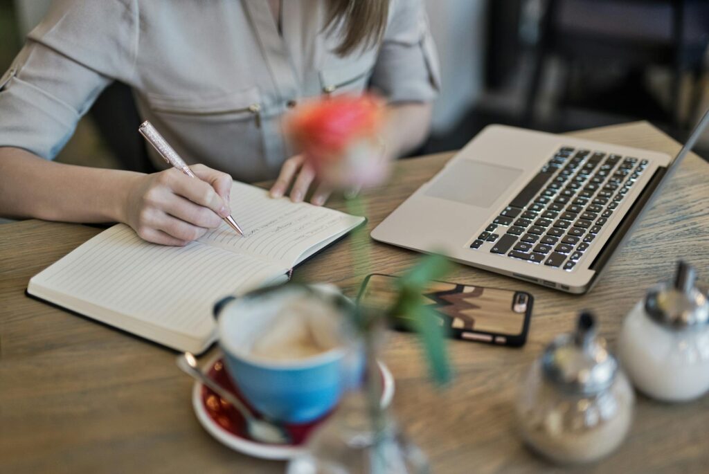 Unlock Your Potential: Why You Should Start Writing Today by Gaurav Sinha.
Author typing at home near laptop at home.