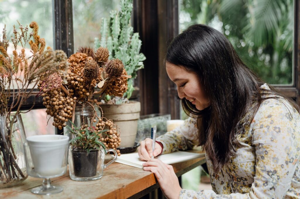 Happy Ethnic Young Woman Writing Article at a cozy place.
The Benefits of Writing/
Unlock Your Potential: Why You Should Start Writing Today